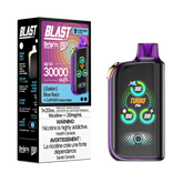 BLUE RAZZ + LEMON DRIP'N BY ENVI X FASTA BLAST FUSION SERIES 30K DISPOSABLE VAPE: 30000 puffs, Fusion blast button, adjustable airflow and power mode, TFT screen and Type-C charging.